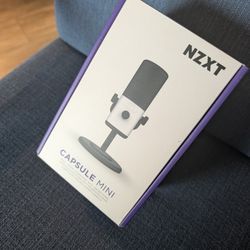 NZXT Capsule Mini Desktop Gaming Microphone