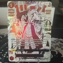 Come On!! We’ll Fight You!! Event Alternate Art Op09-020 PRB02