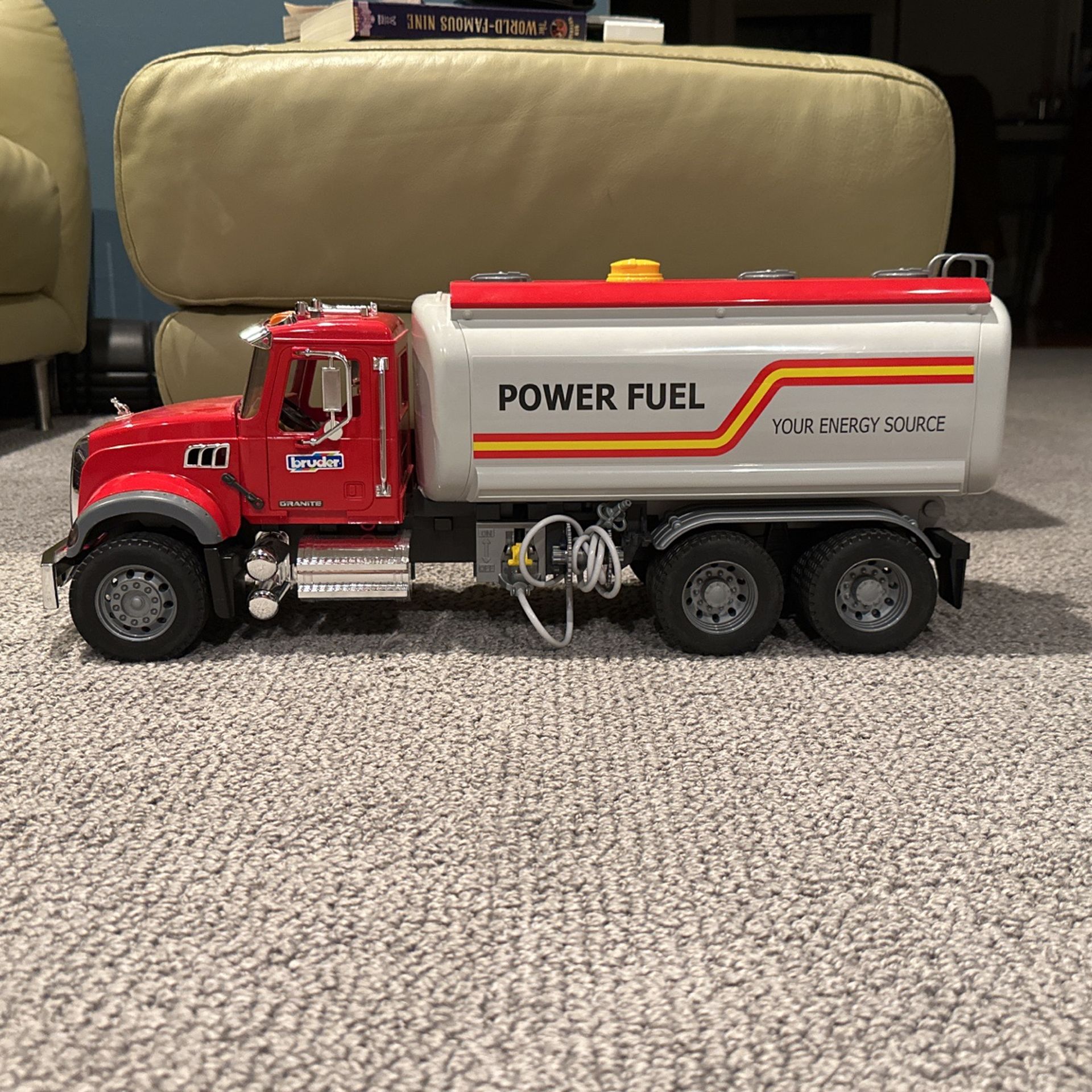 Bruder Toys Mack Power Fuel Tanker Truck 02827