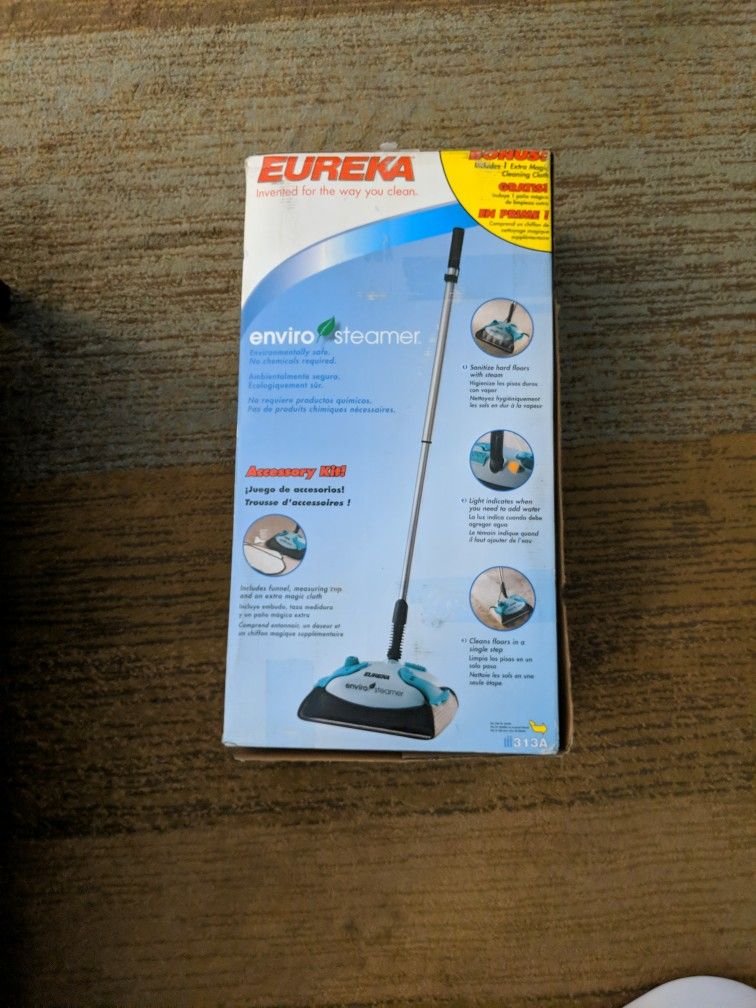 Eureka Enviro Steamer 331a Steam Cleaner Brand New In Box