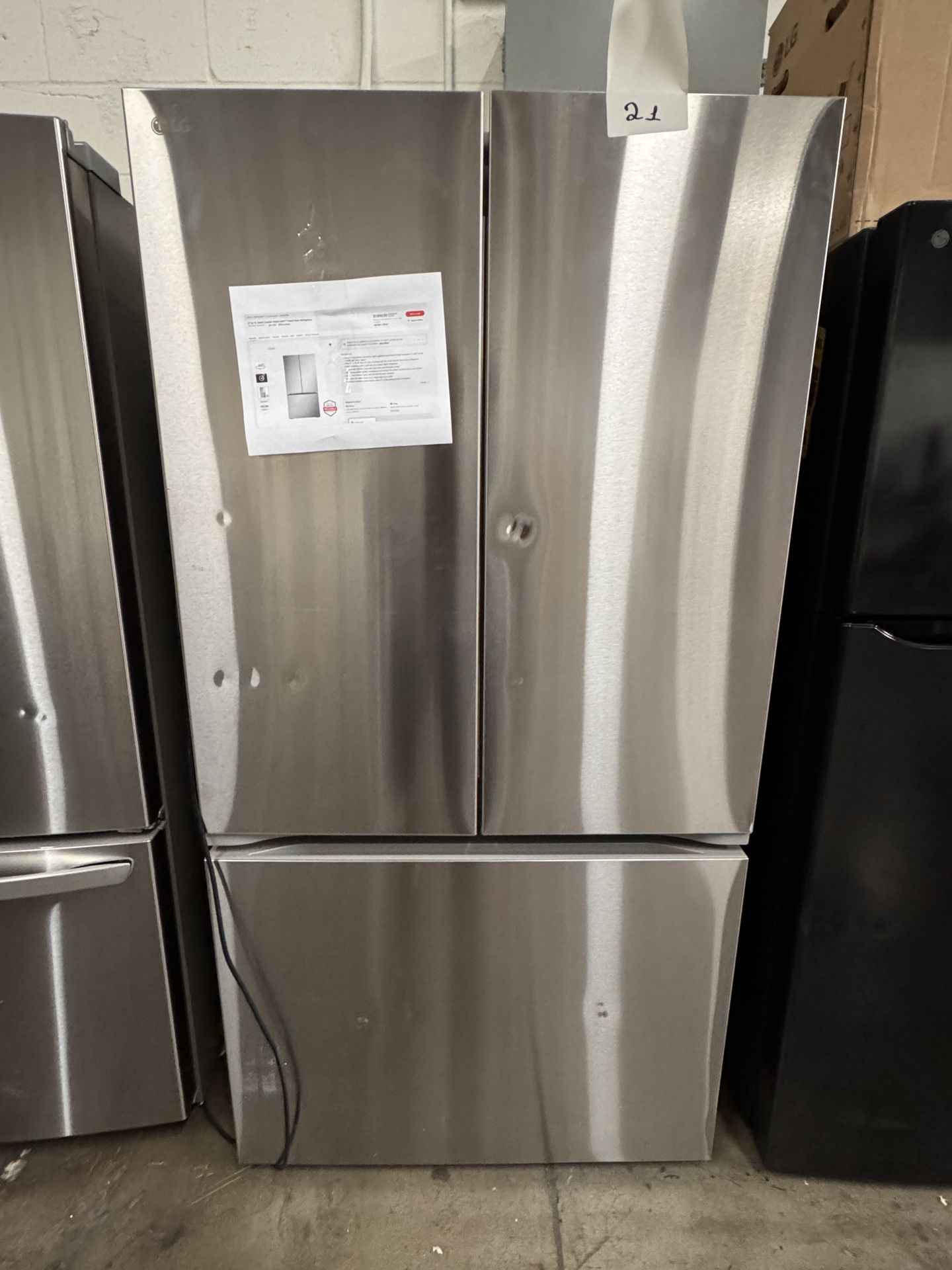 New 27 cu. ft. Smart Counter-Depth MAXβ’ French Door Refrigerator