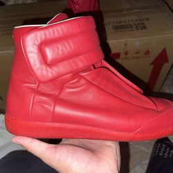 Maison Martin Margiela Future leather high trainers