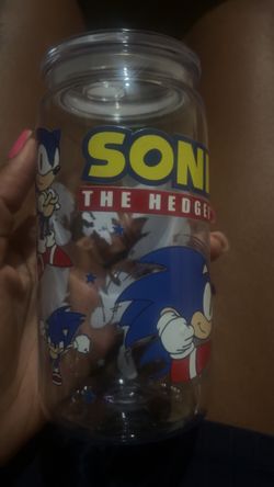 Sonic The Hedgehog  Uvdtf Plastic  Custom Cup