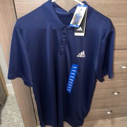 Brand New W/tags Adidas Polos Size Large 