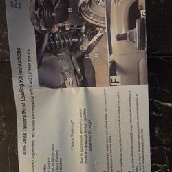 3rd Gen Tacoma Leveling Kit 
