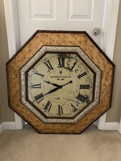 Beautiful Madison Clock Company Clock.