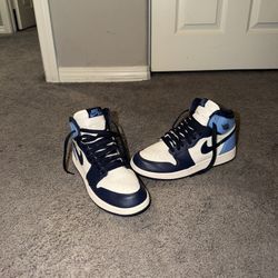 Air Jordan 1 Retro High OG 'Obsidian' SIZE 7 BOYS