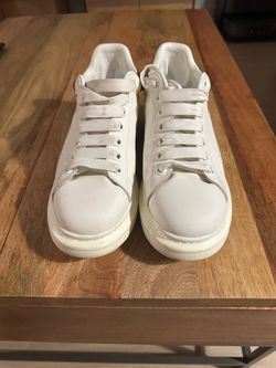Alexander McQueen White Oversized Sneakers