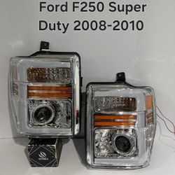 Ford F250 Super Duty 2008-2010 Headlights 