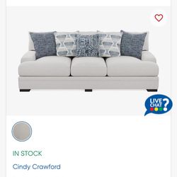 Rooms To Go Cindy Crawford Sofa