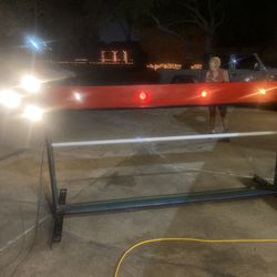 CUSTOM STEEL LIGHT SIGN / LIGHT BAR 