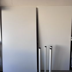 IKEA Desk & 2 Additional Table Tops