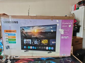 70" Samsung U8000F Crystal UHD 4K Smart TV — FOR PARTS ONLY (Cracked Screen)