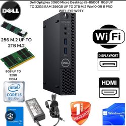Computer Desktop PC Dell Optiplex Micro Series