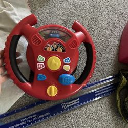 Child Pretend Car Wheel Toy