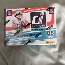 Football Cards 2021 Donruss Blaster Box