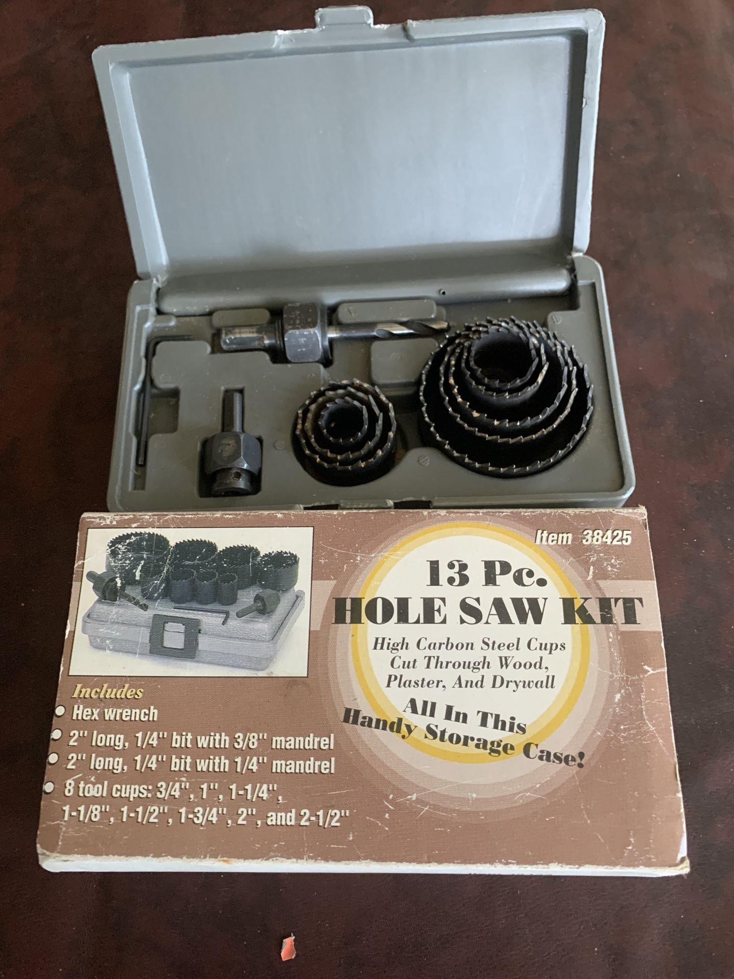 Hole Saw Kit 13pc