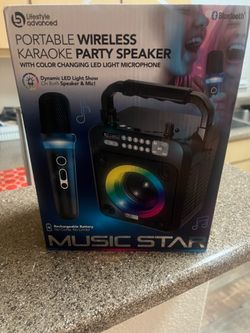portable wireless karaoke speaker