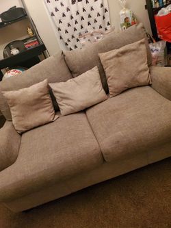 Light Grey Love Seat