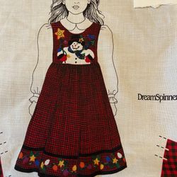 Child Holiday Jumper Fabric Panel