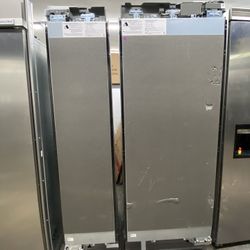 New Dacor Panel Ready Built In Column 18” Freezer 30” Fridge Upright