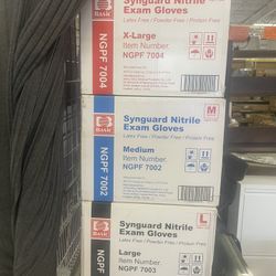 Nitrile Gloves 10 Boxes Of 100 $50 Each 