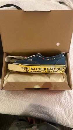 Satoshi Complex Con Vans - Size 9.5