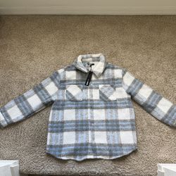 2 Fashion Nova men flannel jackets
