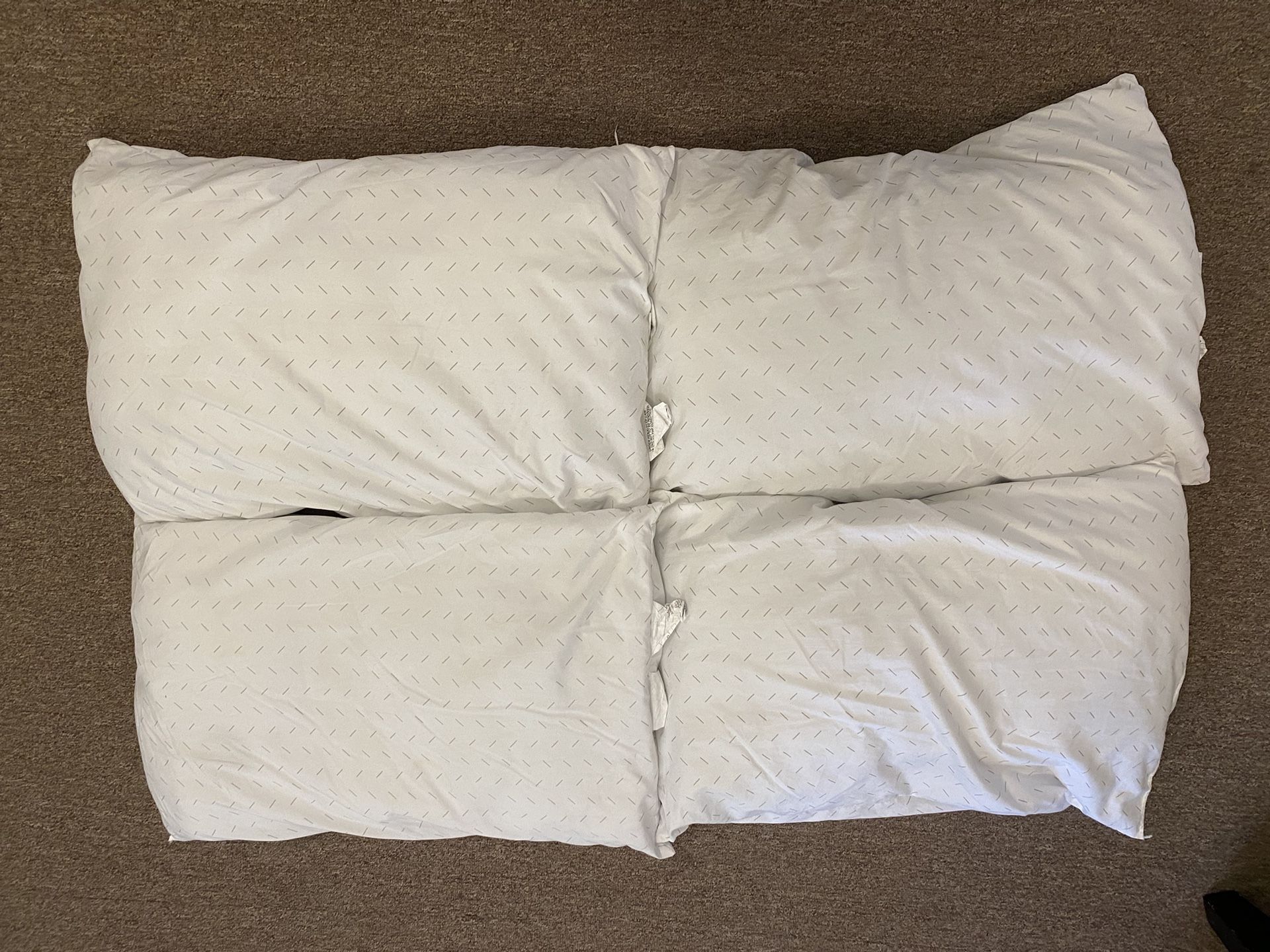 4 Standard Size Pillows