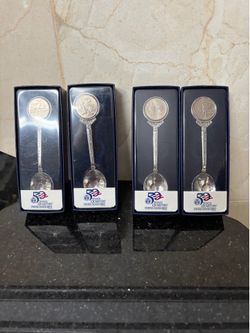 Set of 4 collectible Spoons