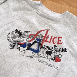 Vintage Disney Alice In Wonderland Crewneck Sweater M 95-96 90s Childrens Ballet