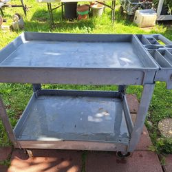 Rolling Plastic Service Cart