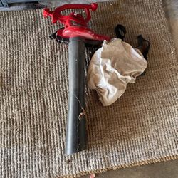 Toro Blower + Leaf Vacuum Combo