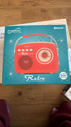 Retro Portable Bluetooth Speaker 