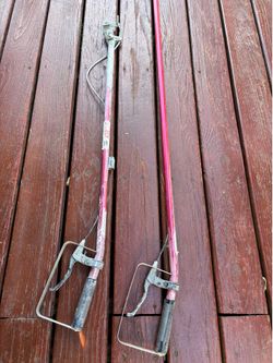 Paint gun extension piles