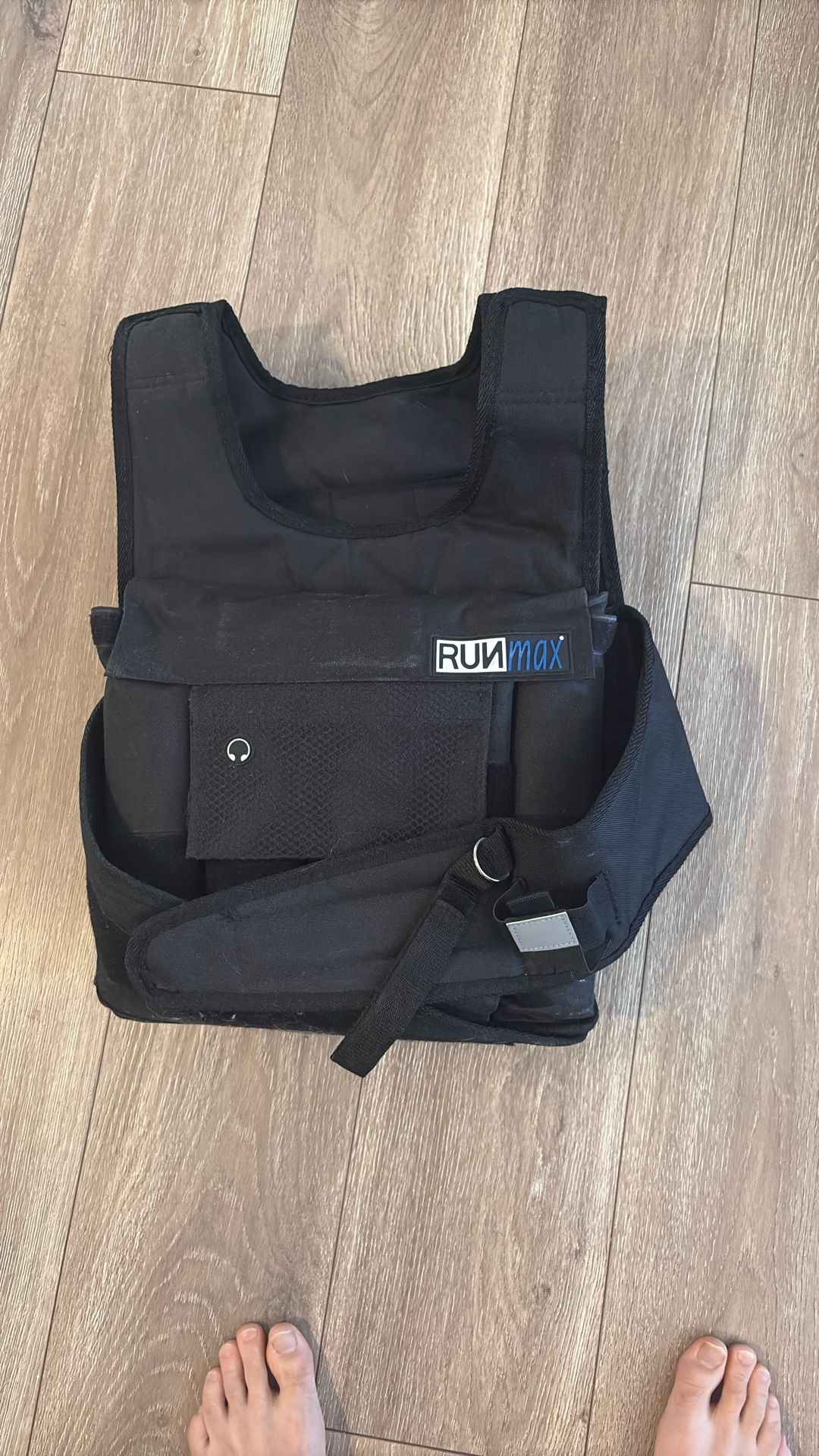 Weighted workout vest