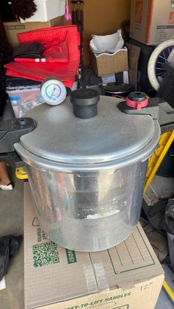 Pressure cooker/canner