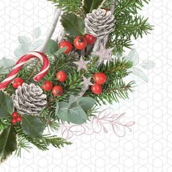 Christmas Paper Luncheon Decoupage Napkins Servilletas 20 pack 