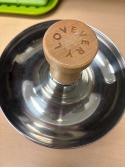 Lovevery Stainless Steel Spinning Top Toy