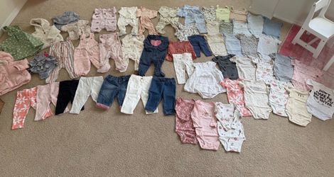 Baby Girl Clothes - Size 9M