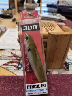 FISHING YO-ZURI PENCIL GHOST PEARL SHAD 9/16 oz
