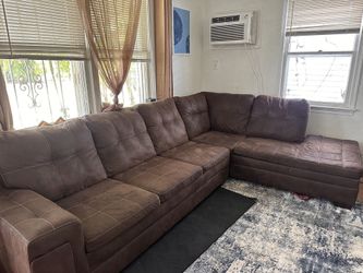 Brown sectional NEED GONE ASAP