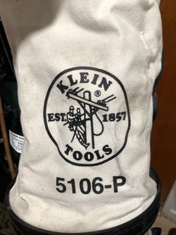 Klein Tools 5106-P Canvas Tool Bucket