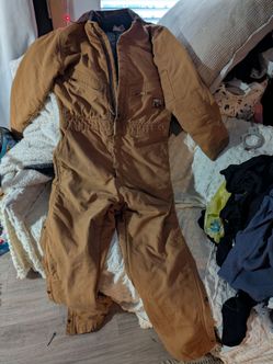 INSULATED COVERALLS SIZE MEDIUM