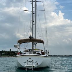 Pearson 365 Sailboat And AB Inflatable Dingy 