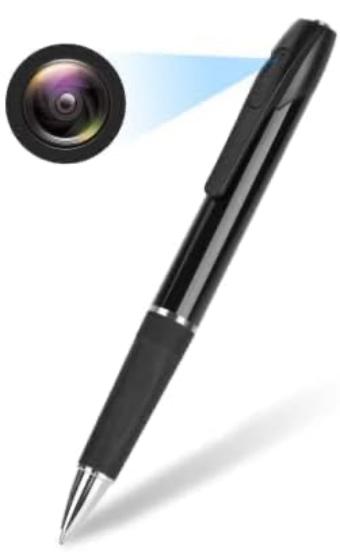 Camera Mini Camera Pen HaD 1080P Video Recorder, Spy Gear Body Camera Portable Pocket Camera with 64GB SD Card for Business Meeting and Security.