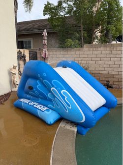 Intex Kool Splash Inflatable Water Slide with sprinkler effect🛝💦