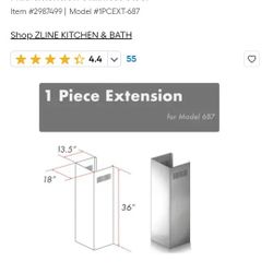 ZLine Hood extension