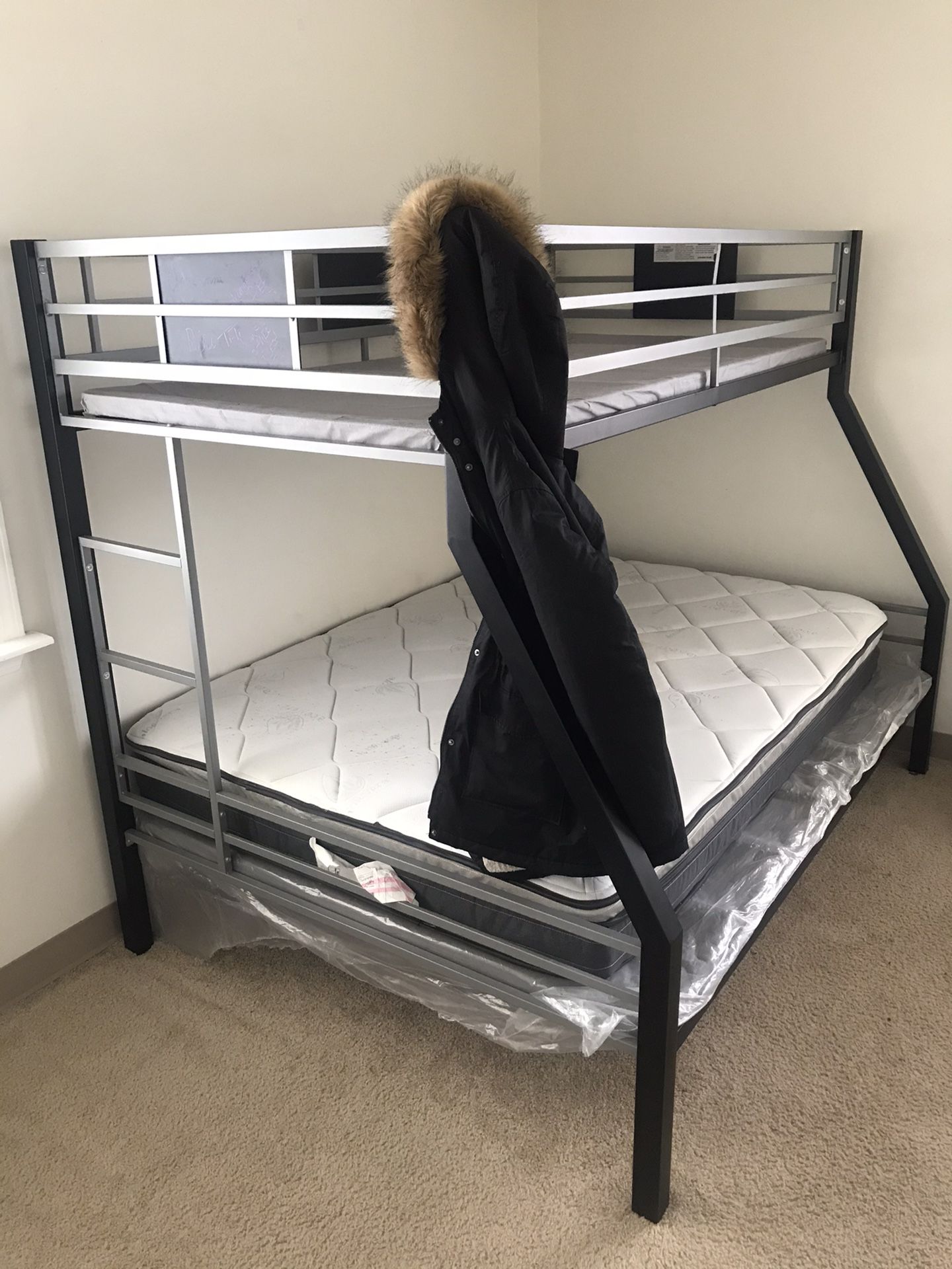 Bunk Bed Frame (Twin/Full) (Best Offer-Last Day Posting)