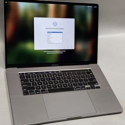 Apple MacBook Pro Retina 16"  2019 Intel i7-9750H @ 2.60GHz 16GB RAM 512GB SSD